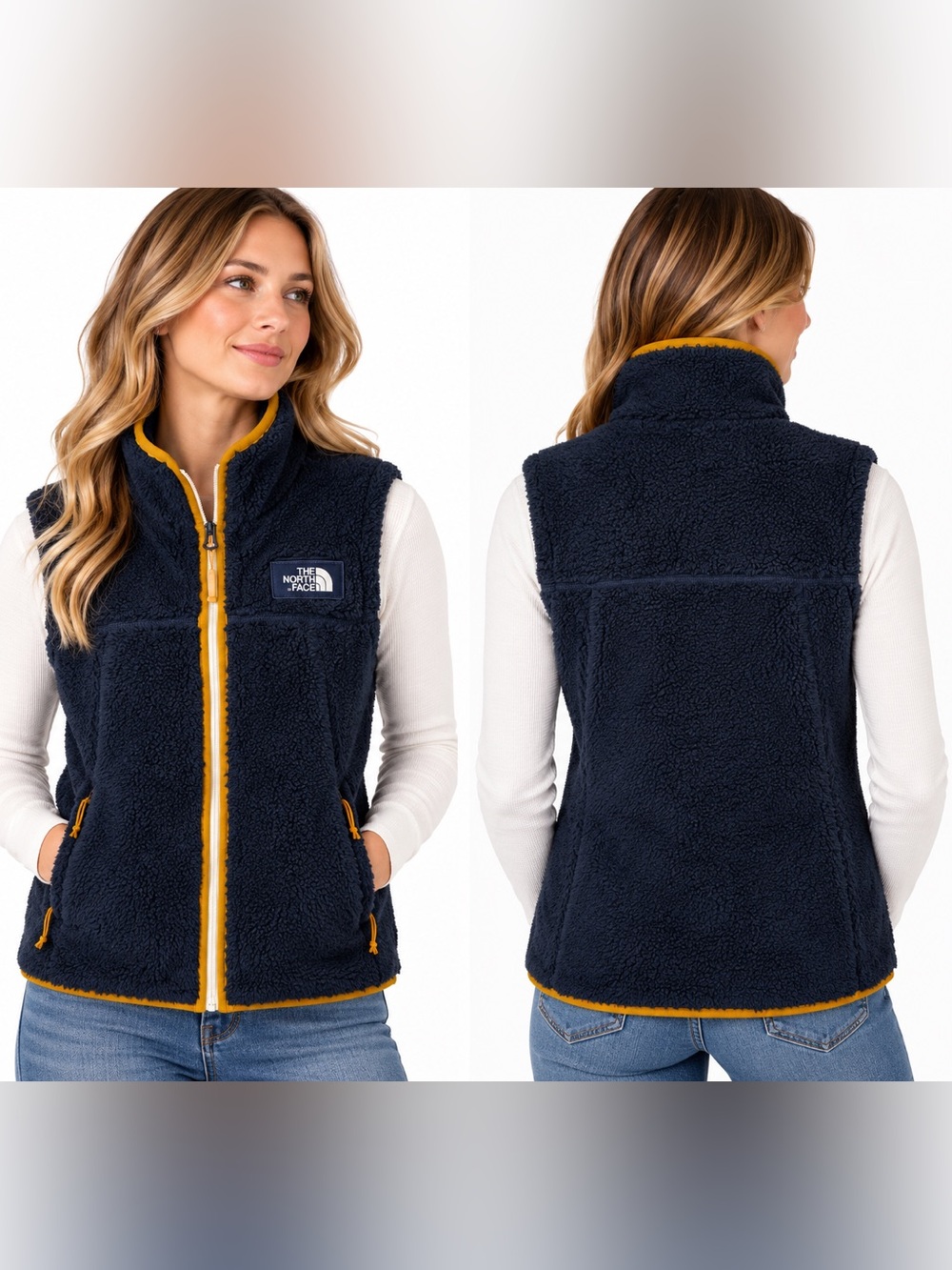 The North Face Women’s Campshire Sherpa Fleece Vest – Size Small